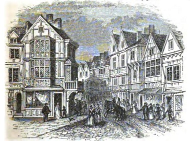 A picture of a village